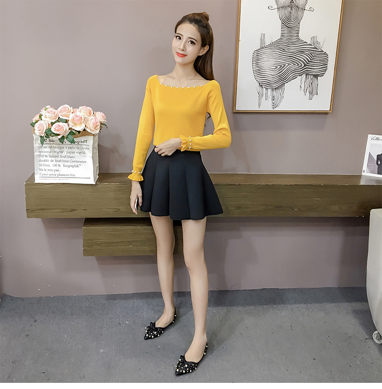 EW20289 Lovely Top Yellow