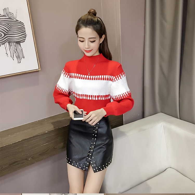 EW20293 Lovely Knit Top Red