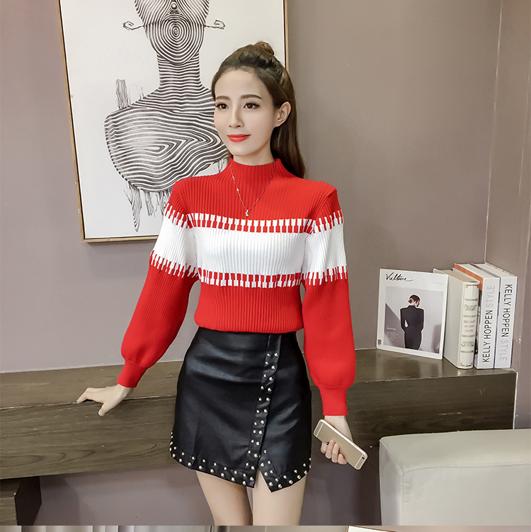EW20293 Lovely Knit Top Red