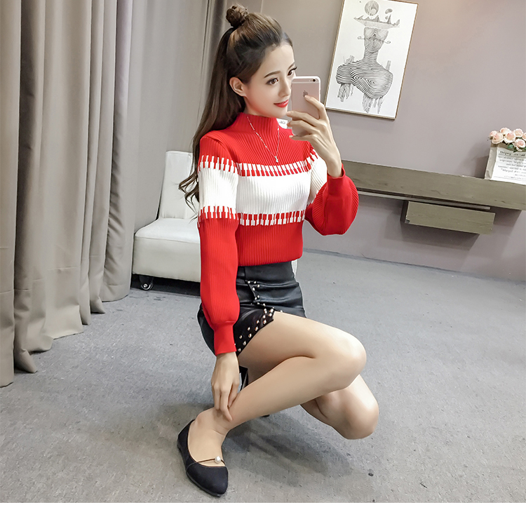 EW20293 Lovely Knit Top Red