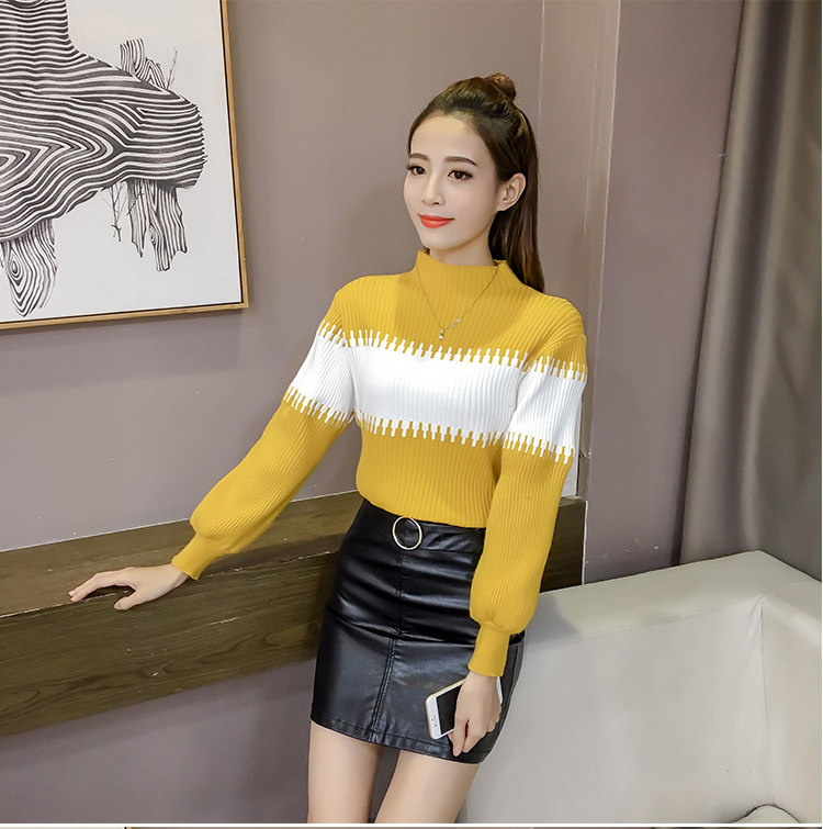 EW20293 Lovely Knit Top Yellow