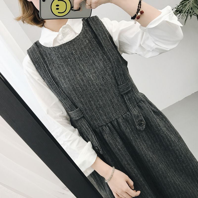 EW20294 Fashion Sleeveless Dress As Picture