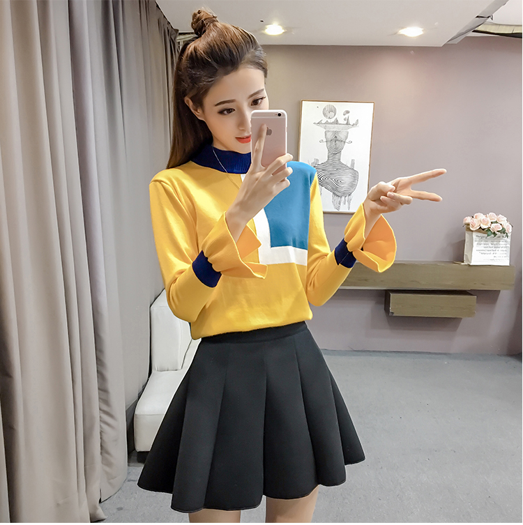 EW20299 Trendy Top Yellow