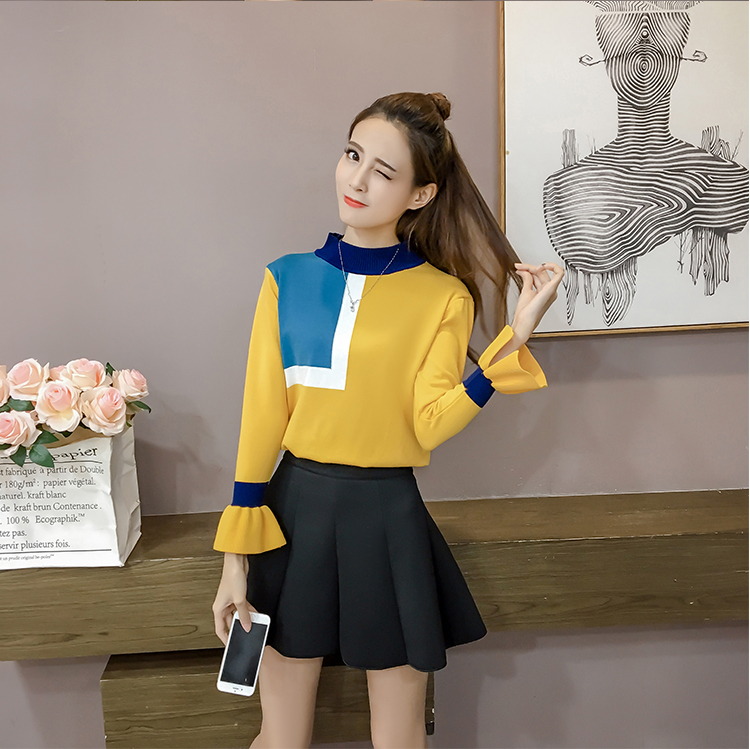EW20299 Trendy Top Yellow