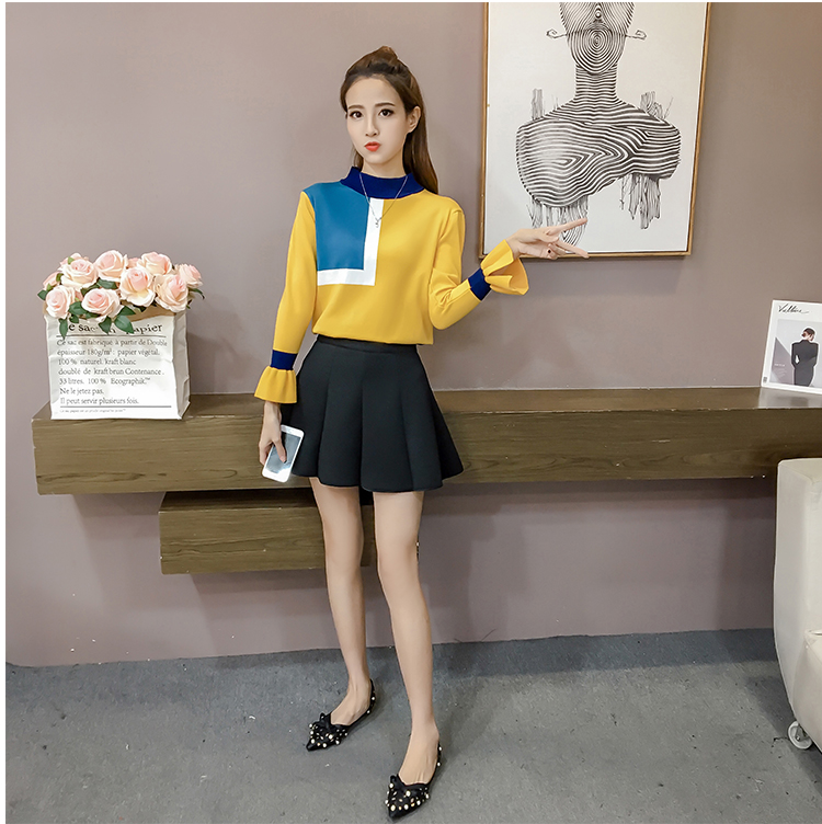 EW20299 Trendy Top Yellow