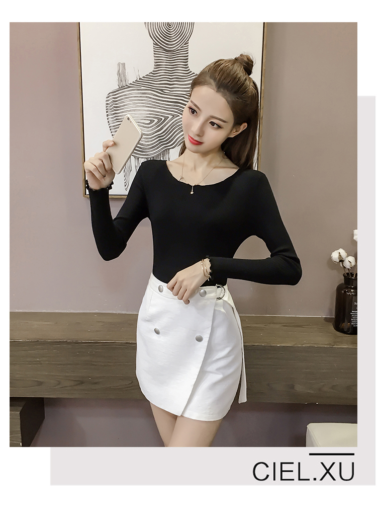 EW2501 Fashion Top Black