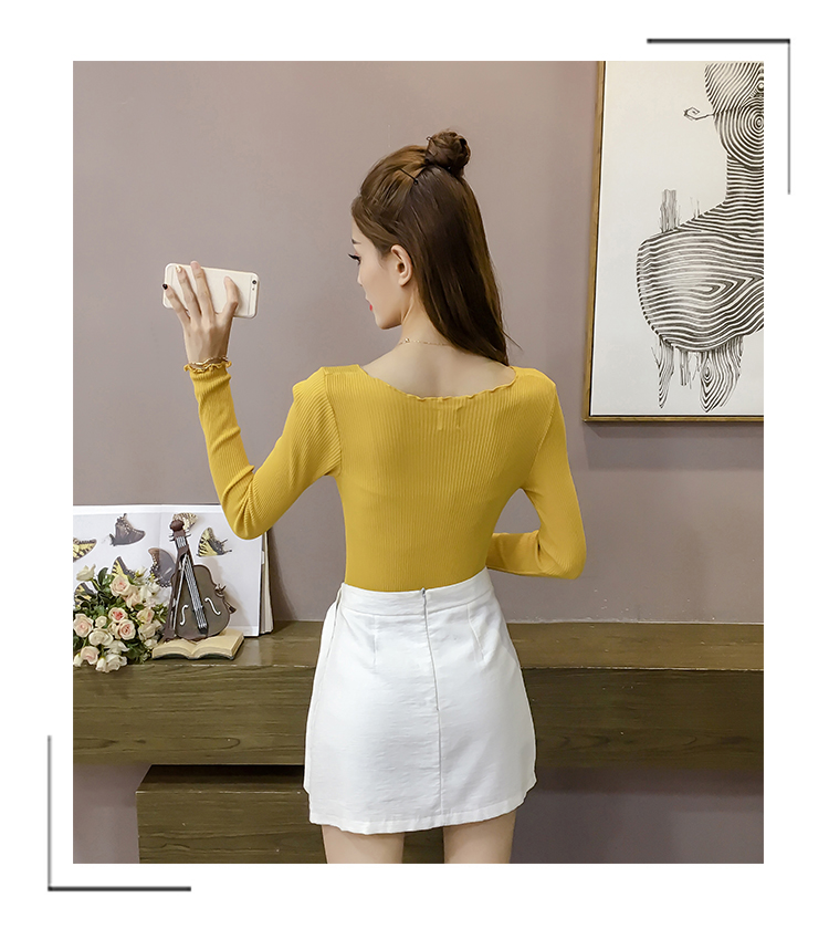 EW2501 Fashion Top Yellow