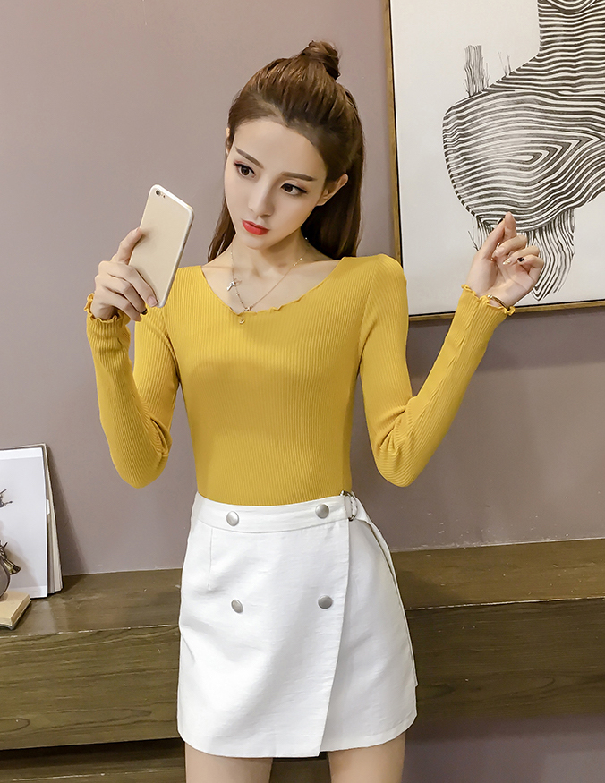EW2501 Fashion Top Yellow