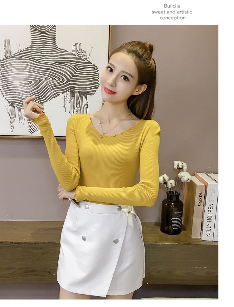 EW2501 Fashion Top Yellow