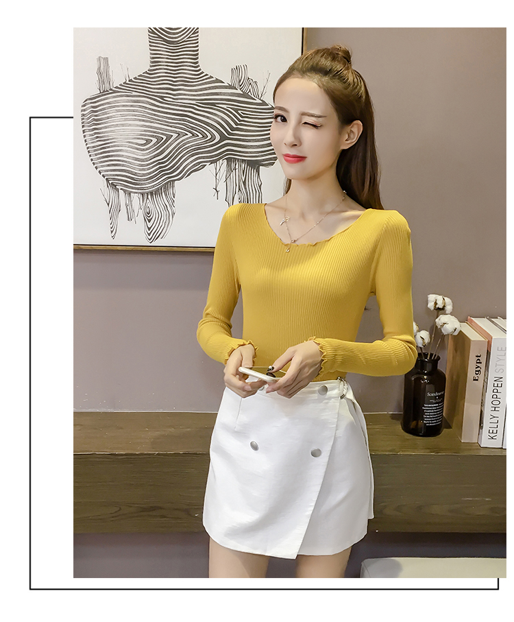 EW2501 Fashion Top Yellow