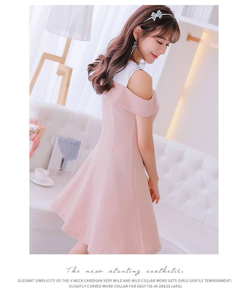 TW60001 Pretty OL Dress Light Pink