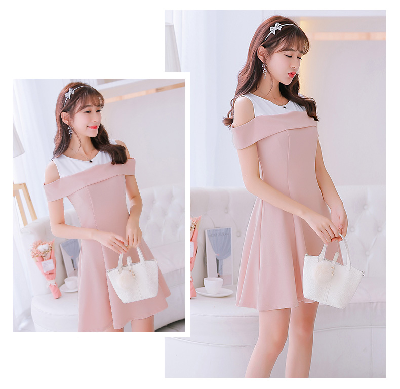 TW60001 Pretty OL Dress Light Pink