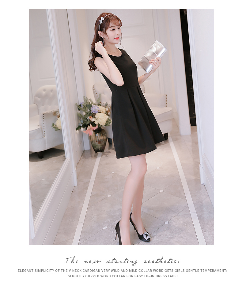 TW60002 Sleeveless Dress Black
