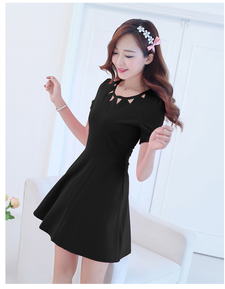 TW60011 Pretty Dress Black