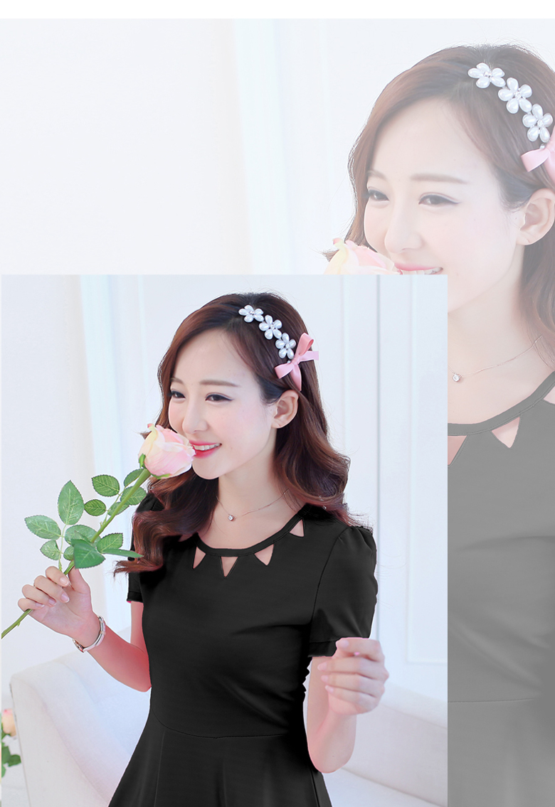 TW60011 Pretty Dress Black