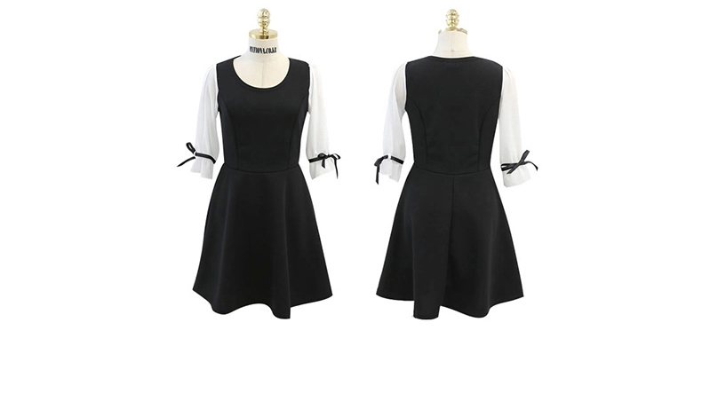TW60017 Lovely OL Dress Black