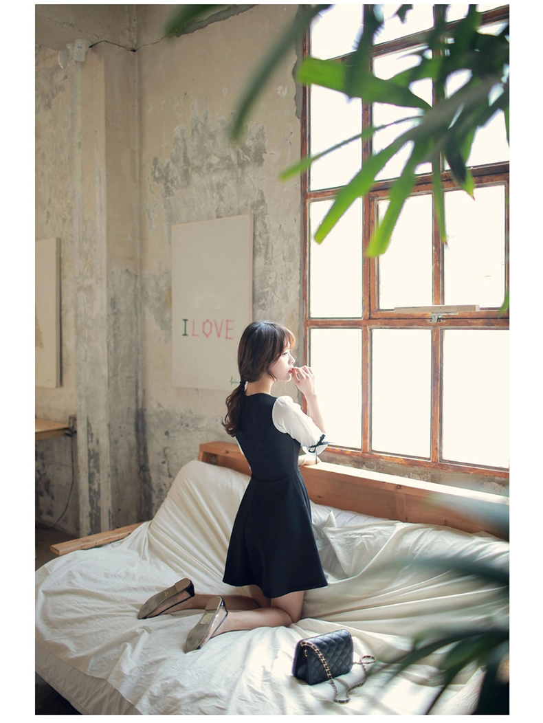 TW60017 Lovely OL Dress Black