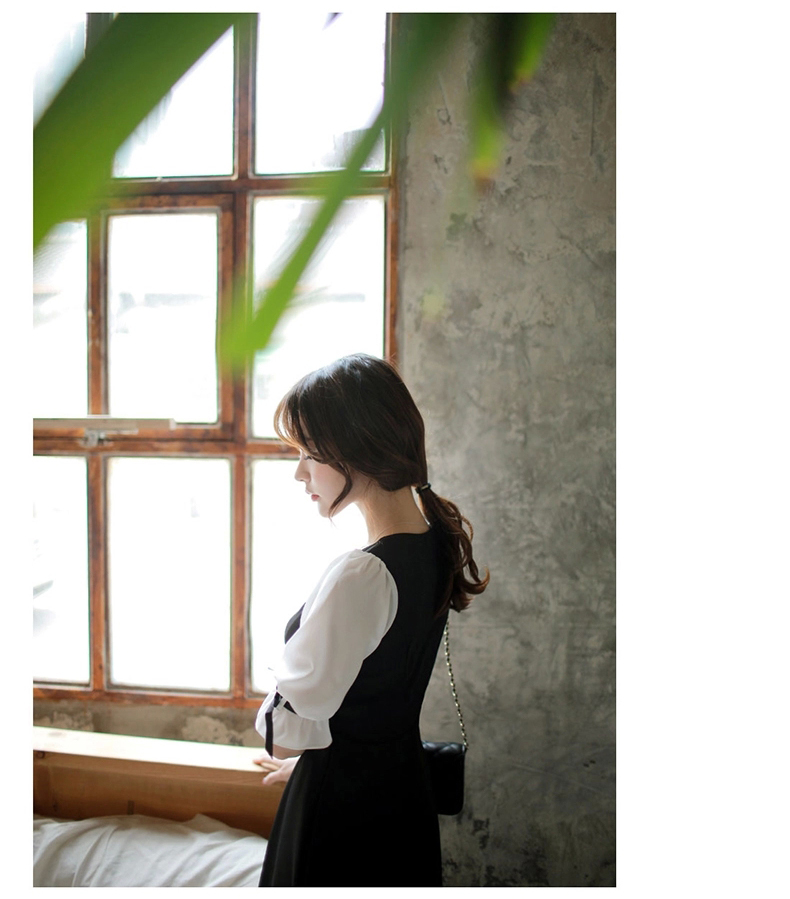 TW60017 Lovely OL Dress Black