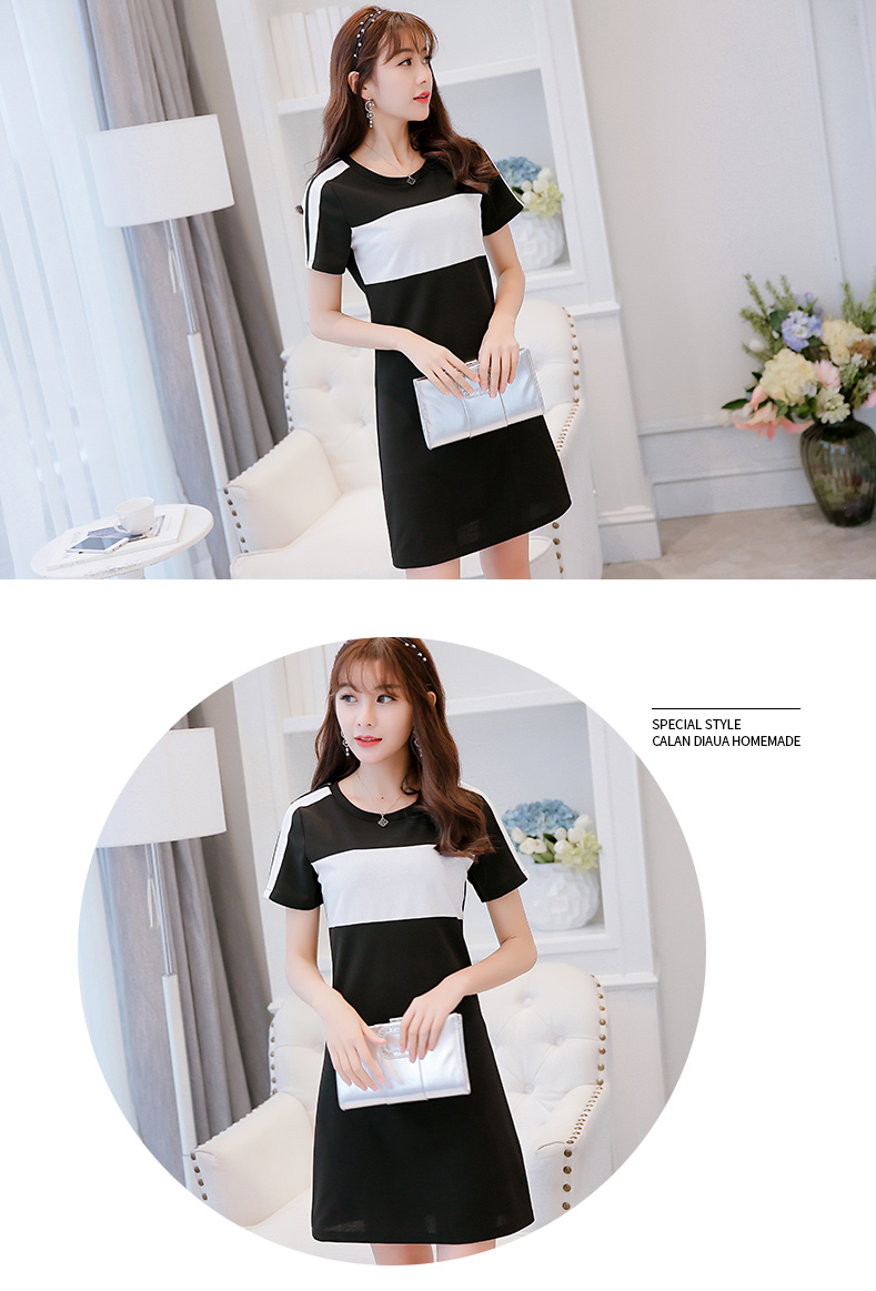 TW60022 Fashion OL Dress Black