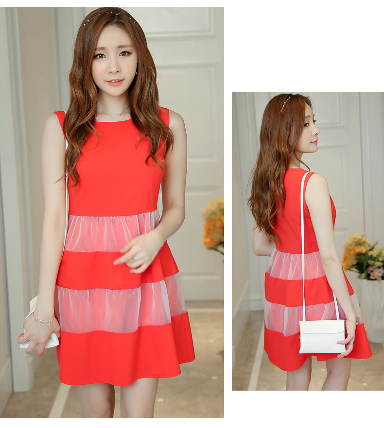 TW60023 Lovely Dress Red
