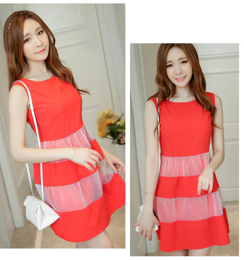 TW60023 Lovely Dress Red