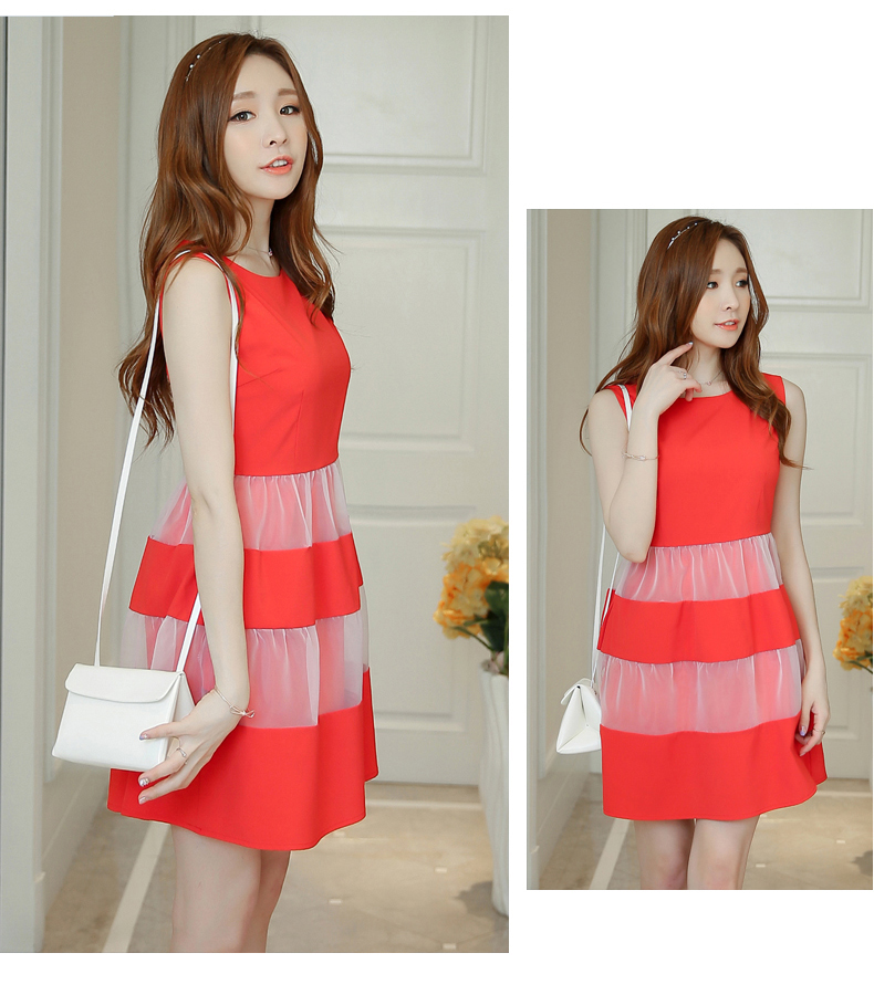 TW60023 Lovely Dress Red