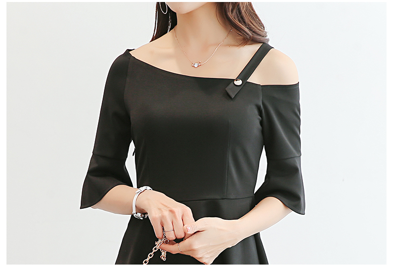 TW60028 Stylish Dress Black