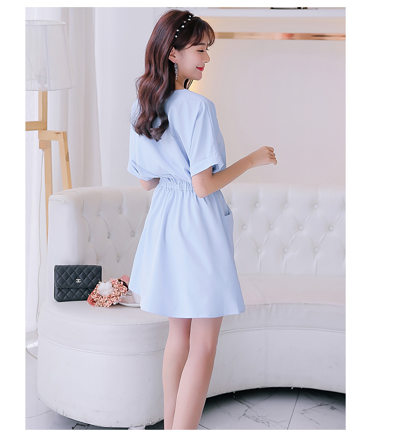 TW60034 Fashion Dress Blue