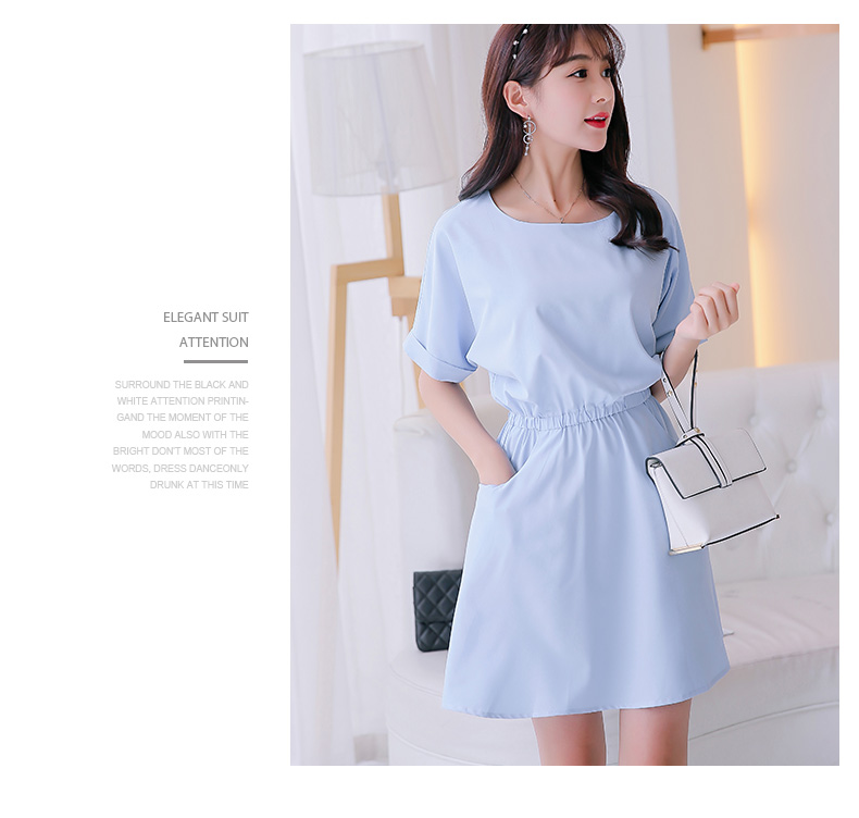 TW60034 Fashion Dress Blue