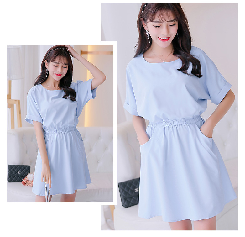 TW60034 Fashion Dress Blue