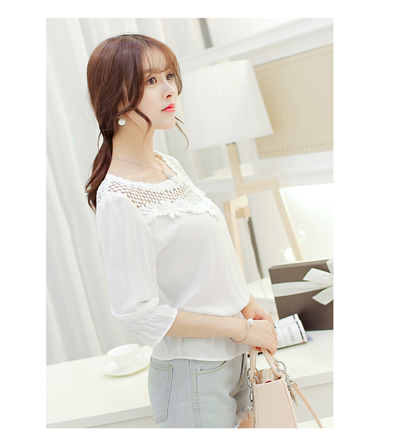 TW60043 Sweet Fashion Top White