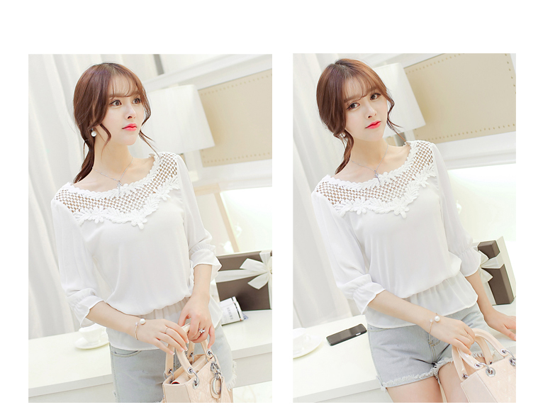 TW60043 Sweet Fashion Top White