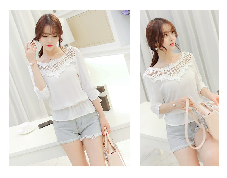 TW60043 Sweet Fashion Top White
