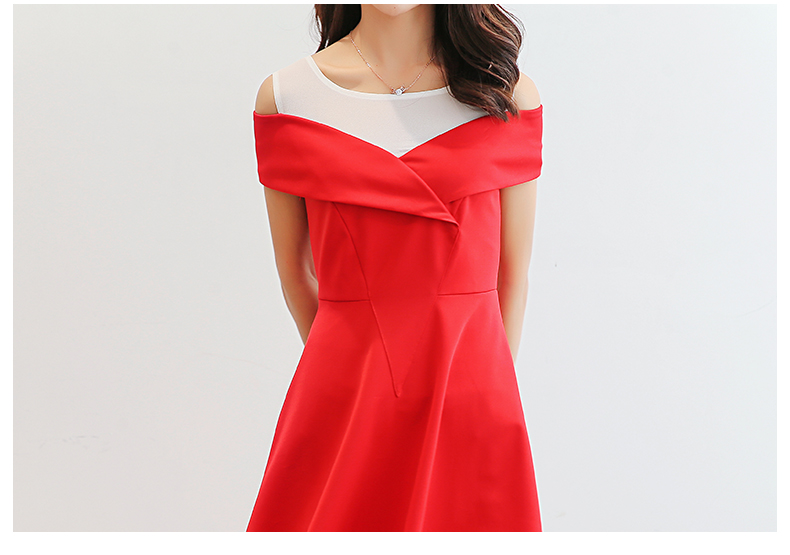 TW60045 Pretty OL Dress Red