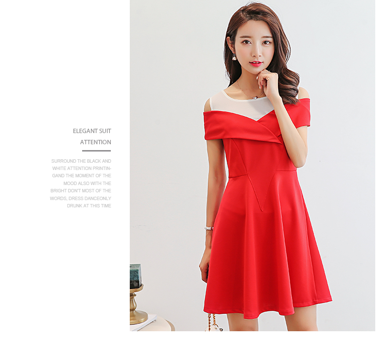 TW60045 Pretty OL Dress Red