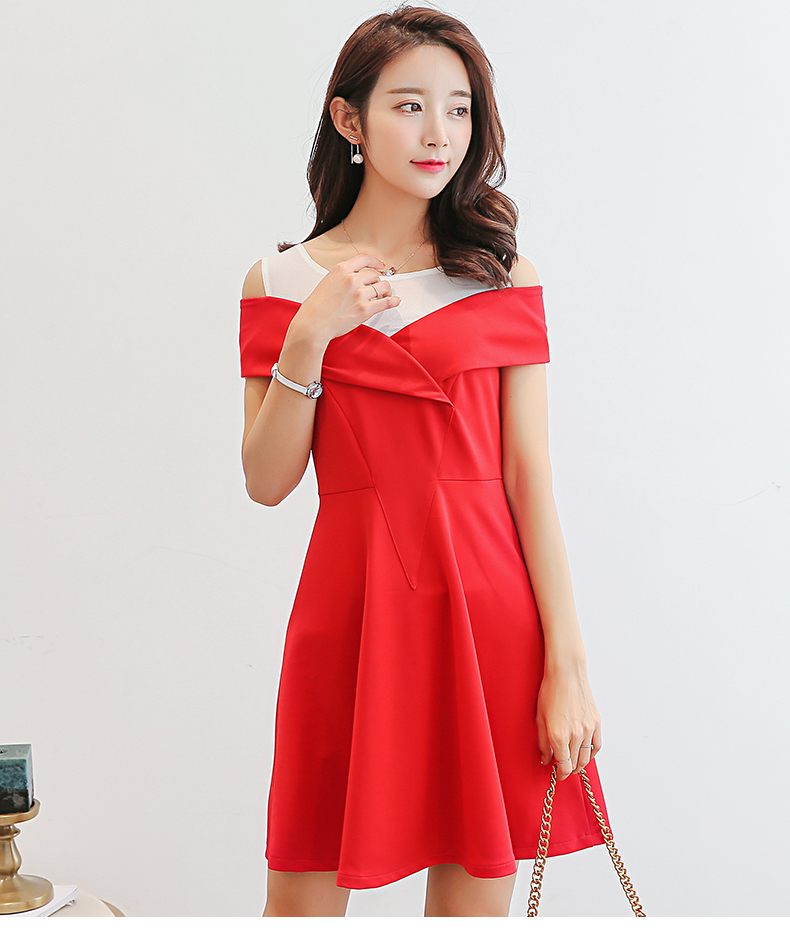 TW60045 Pretty OL Dress Red