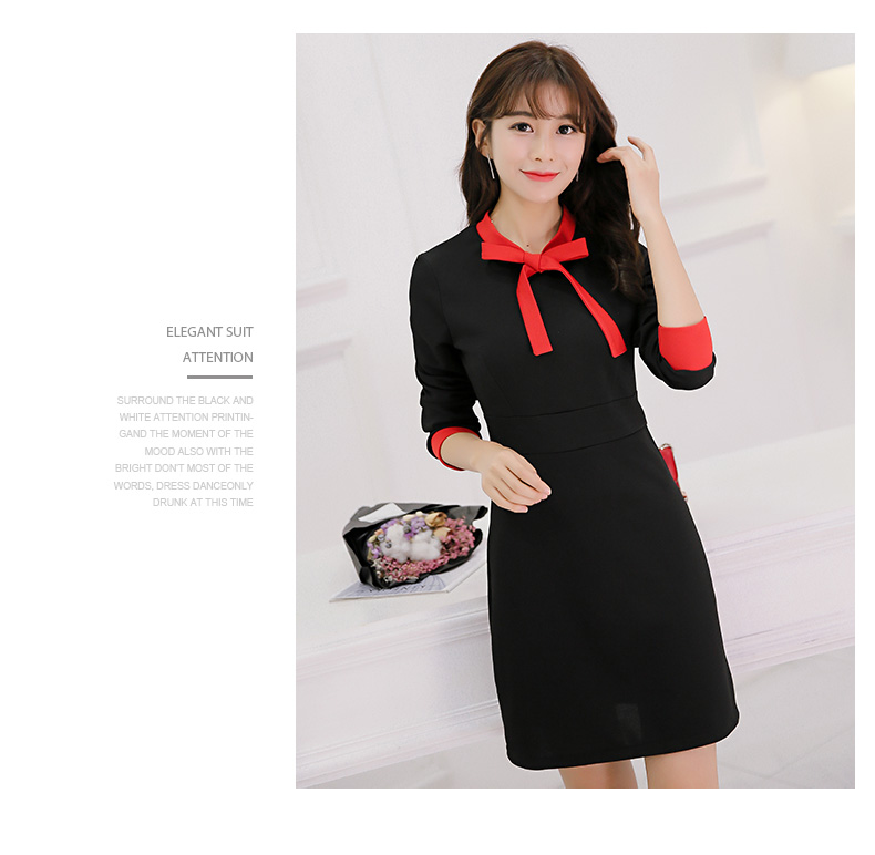 TW60053 Charming OL Dress Black