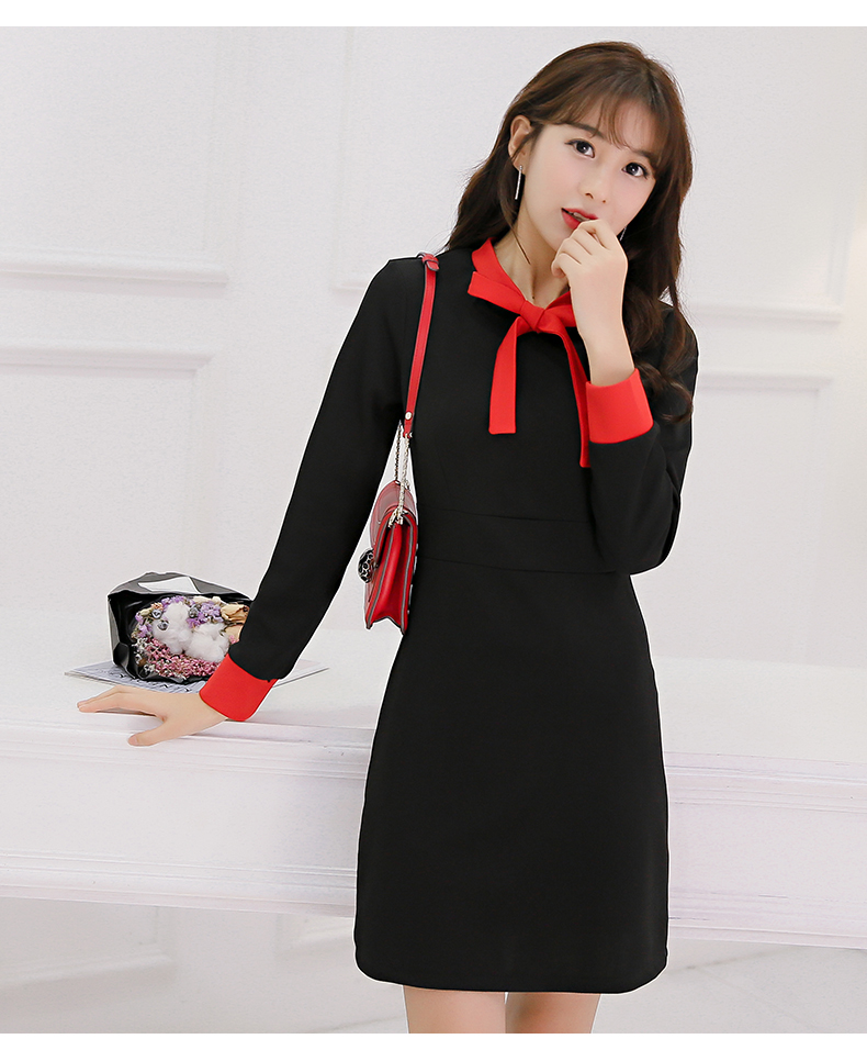 TW60053 Charming OL Dress Black
