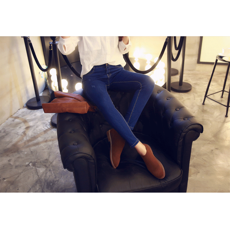 TW60071 Fashion Denim Pant Blue
