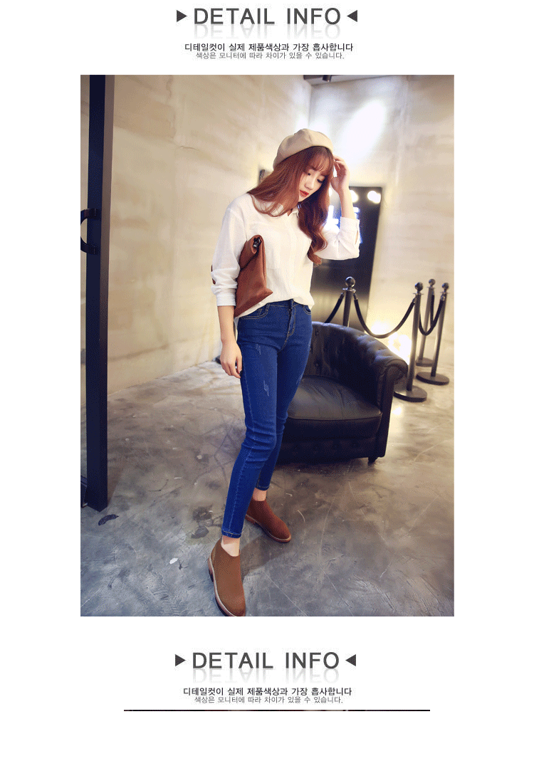 TW60071 Fashion Denim Pant Blue