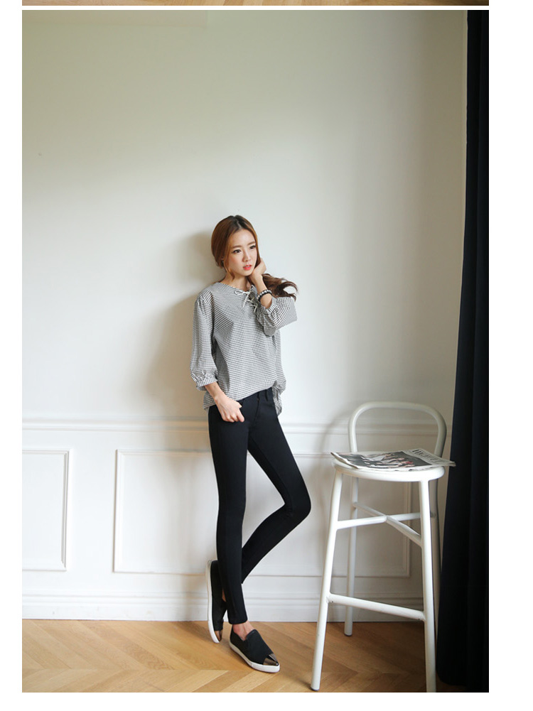 TW60072 Stylish Denim Pant Black