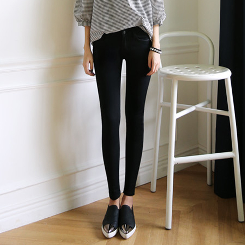 TW60072 Stylish Denim Pant Black