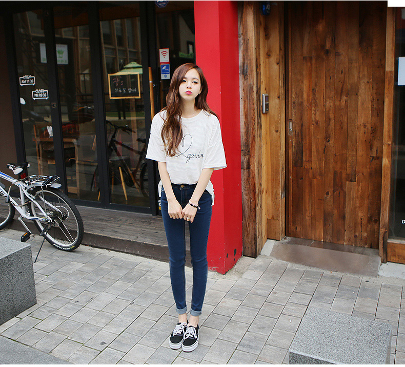 TW60073 Stylish Denim Pant Blue