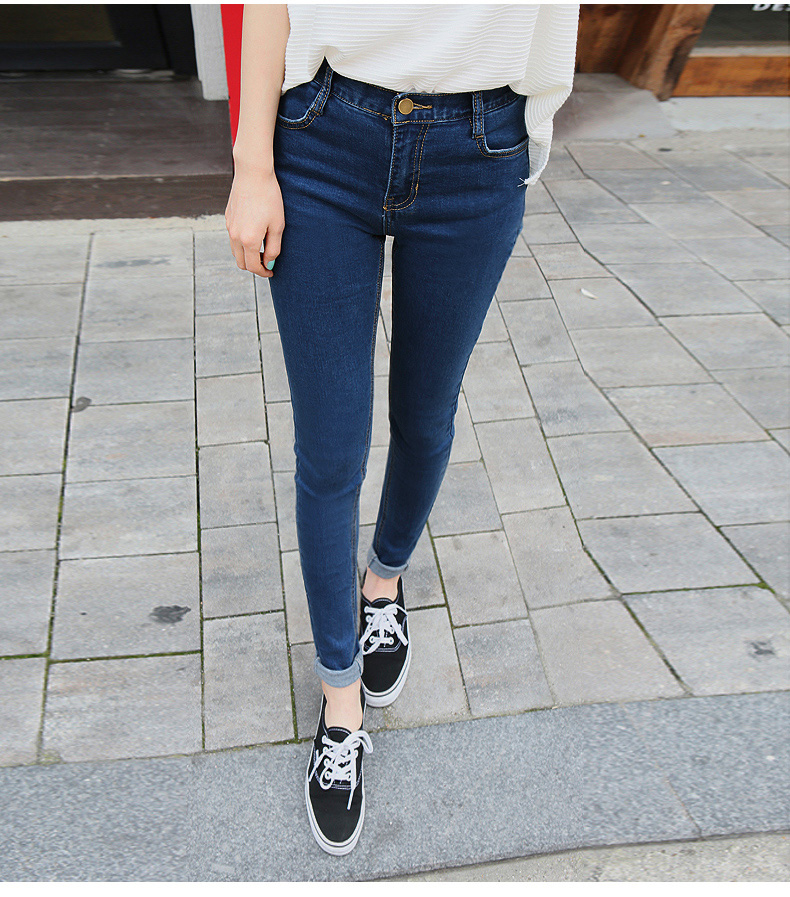 TW60073 Stylish Denim Pant Blue