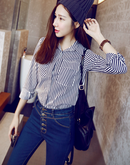 TW60075 Stylish Denim Pant Blue
