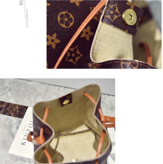 KW80048 Women Bag Brown Square