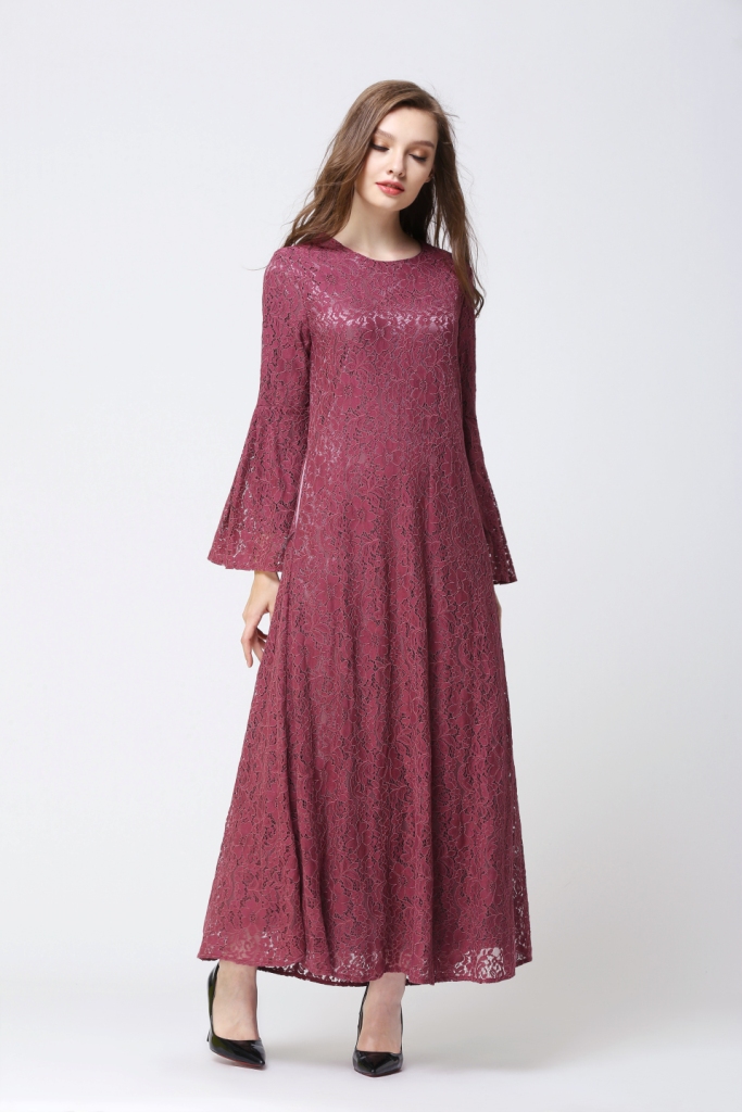 BM70009 Fashion Jubah Pink