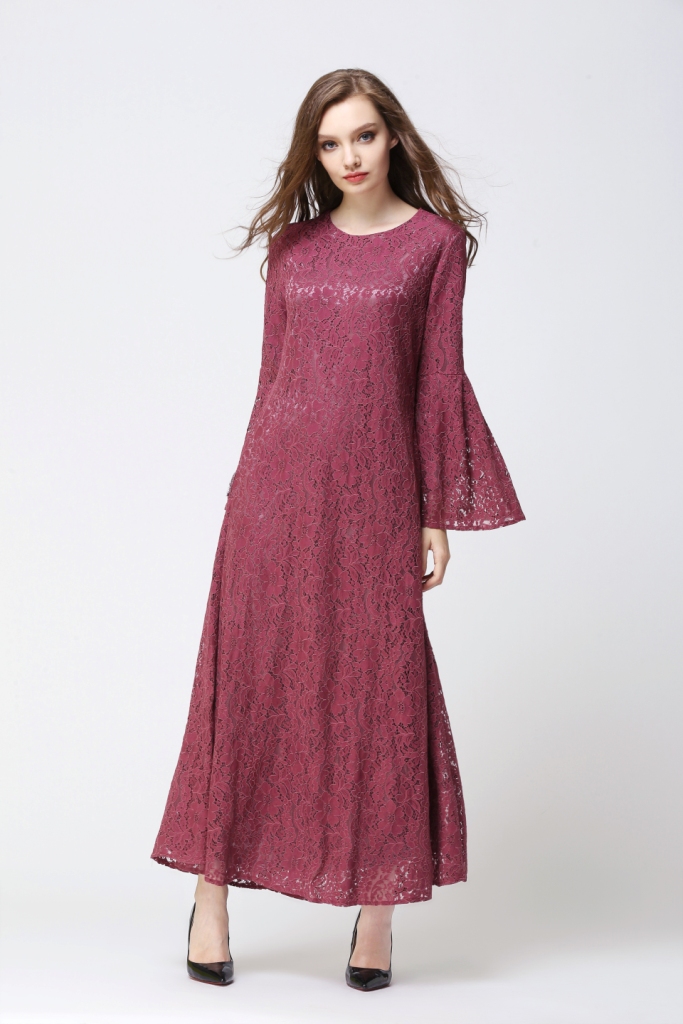BM70009 Fashion Jubah Pink