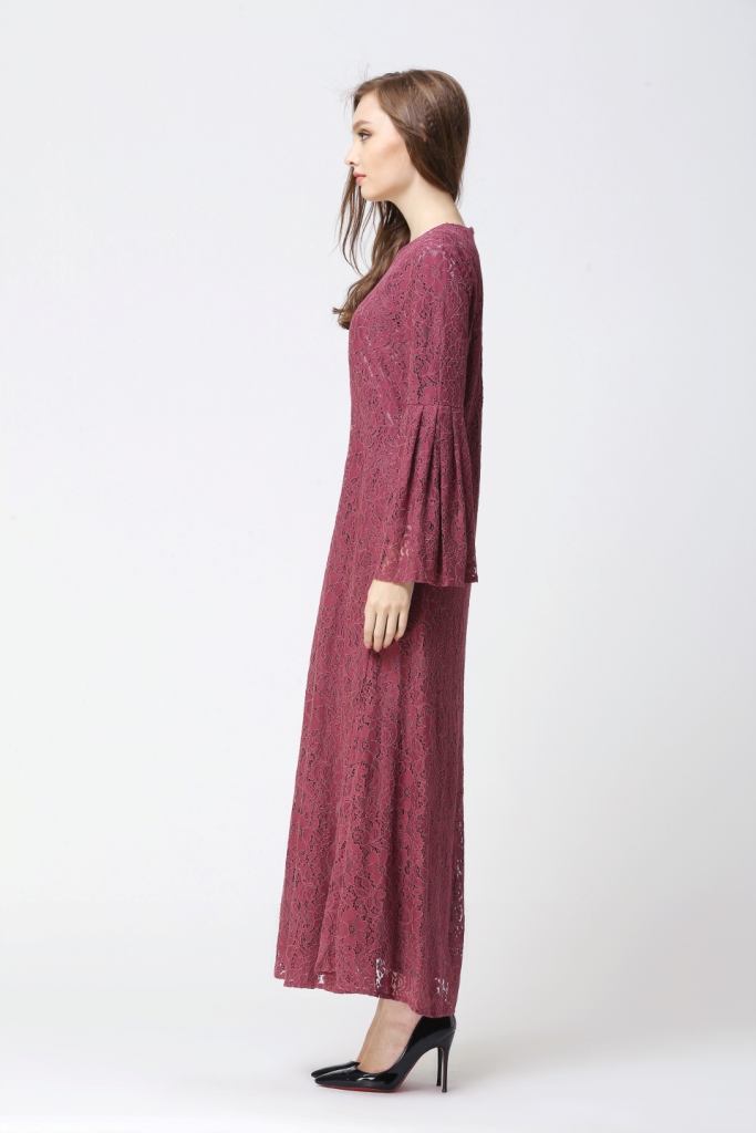 BM70009 Fashion Jubah Pink