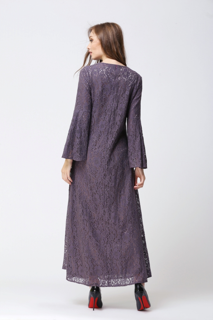 BM70009 Fashion Jubah Purple